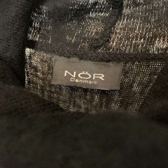 Black Turtleneck Zipper Dress - Picture 2 of 5